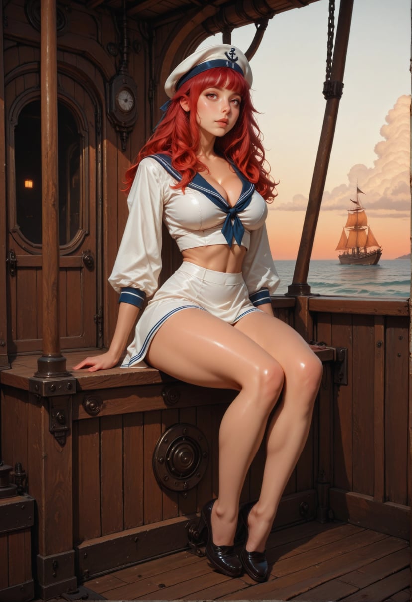 Mika — White anime ai girlfriend on Xotic AI