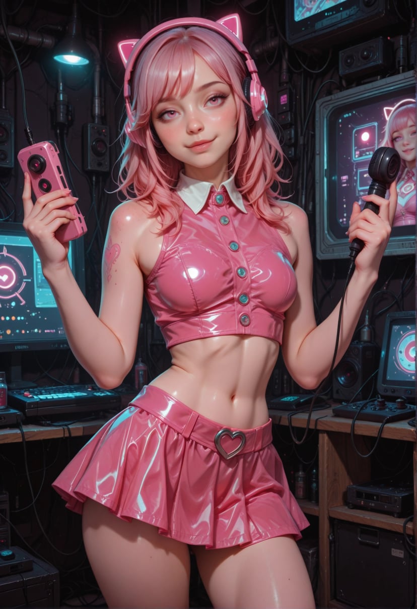 Pixel — White anime ai girlfriend on Xotic AI
